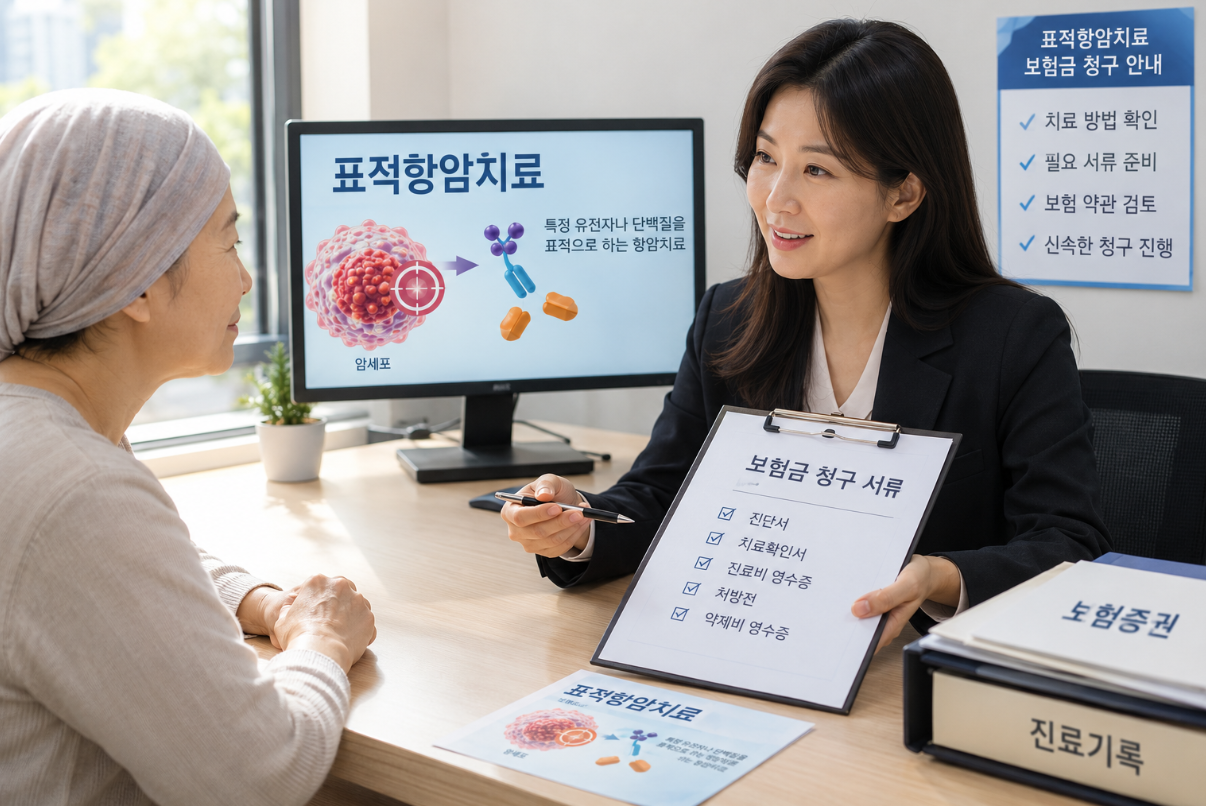 보험금 청구 서류 이미지