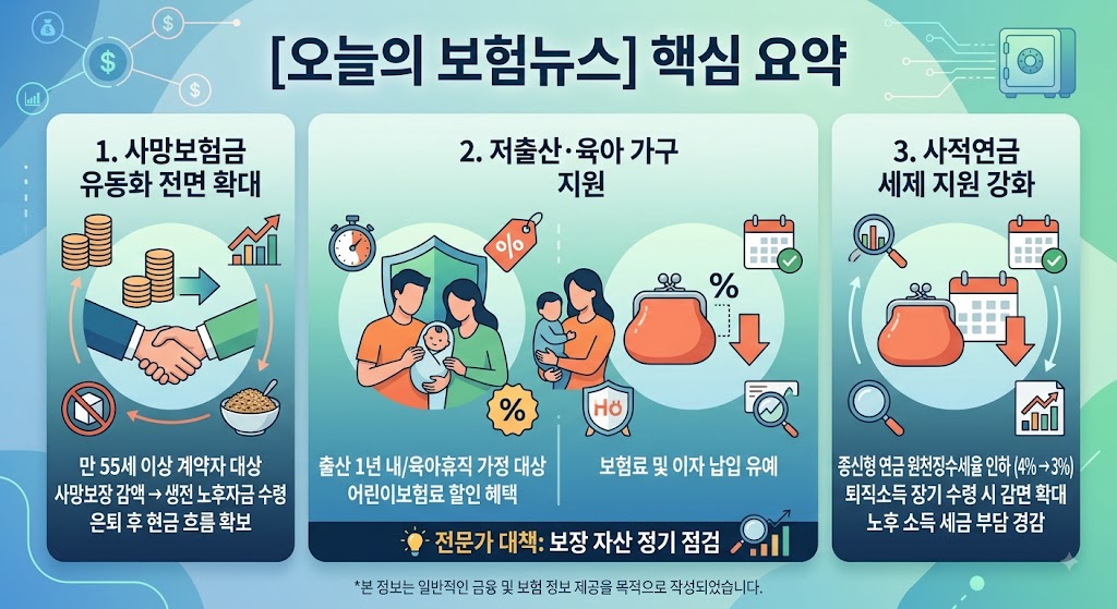 [오늘의 보험뉴스] 변화하는 금융 환경, 내 보장 자산 점검의 골든타임