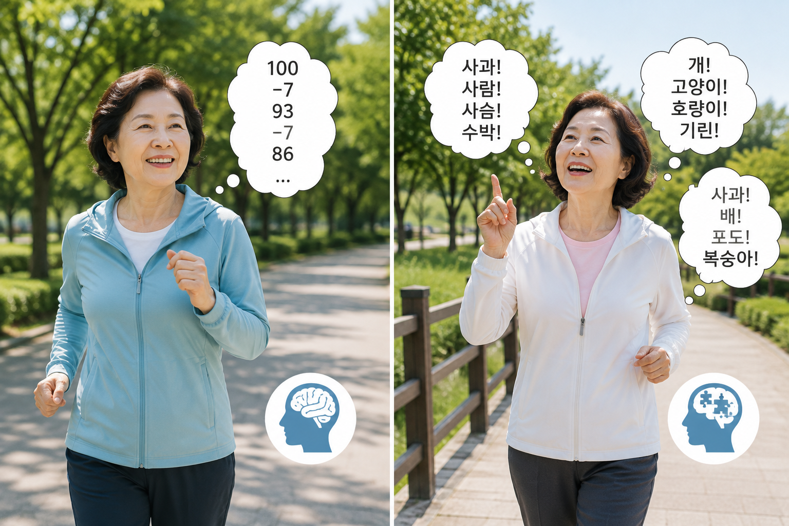 그냥 걷기 아쉽다면? 뇌까지 자극하는 걷기 방법 3가지