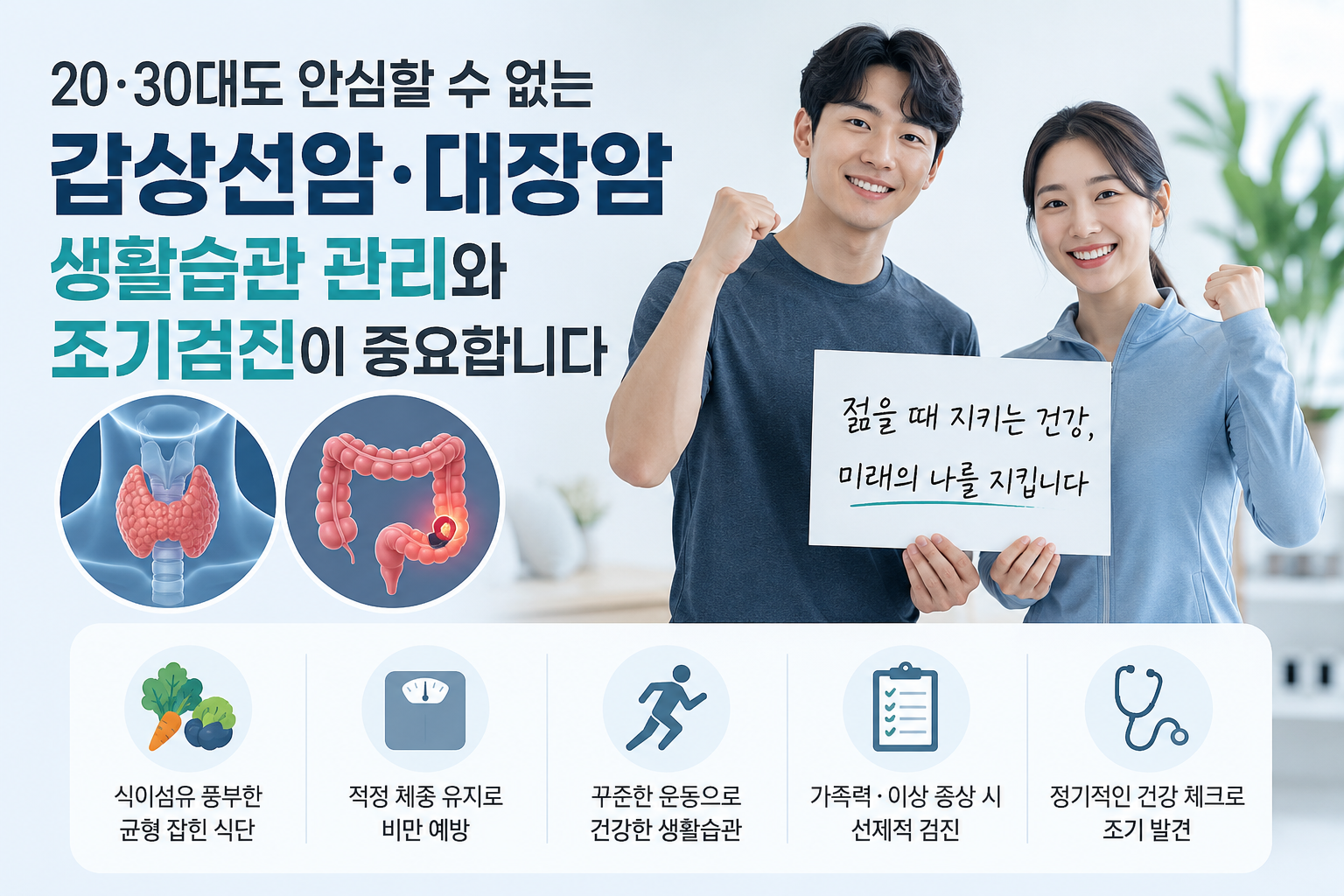 자극적 식습관 20-30대 갑상선, 대장암 멀지 않아