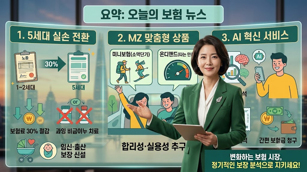[오늘의 보험 뉴스] 변화하는 시대, 내 보험은 안전한가요? 최신 트렌드와 필수 점검 포인트